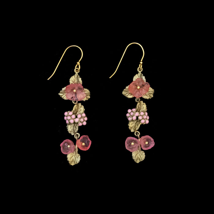 Lantana Earrings - Dangle Wire