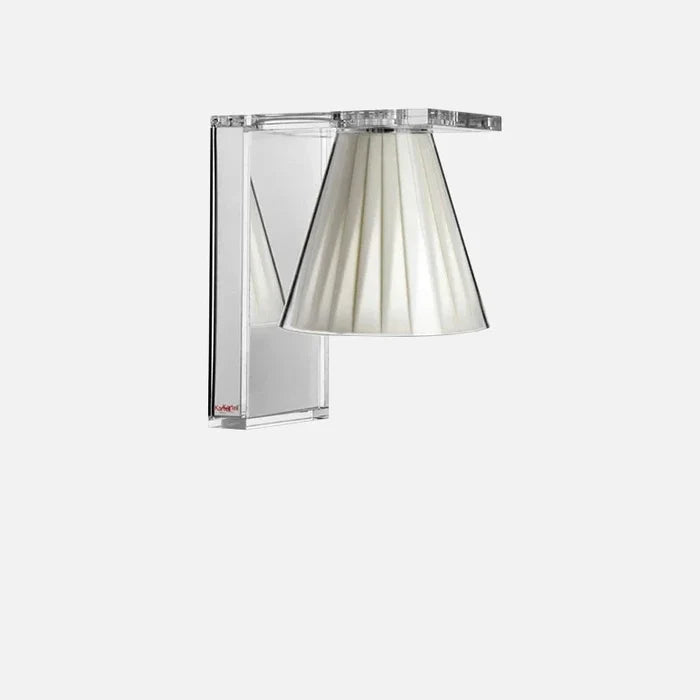 Pleated Fabric / Warm White