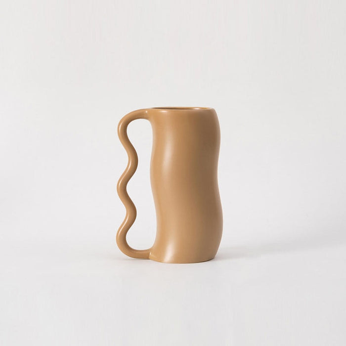 Single Handle / Small / Brown