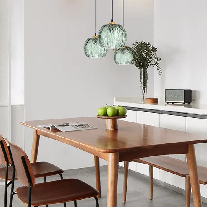 Modern Glass Pendant Light Hanging Ceiling Lamp for Living Room Dining Room Light Luxury Bedroom Lamp Decor Luminaire