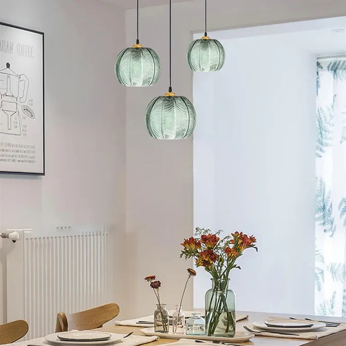 Modern Glass Pendant Light Hanging Ceiling Lamp for Living Room Dining Room Light Luxury Bedroom Lamp Decor Luminaire