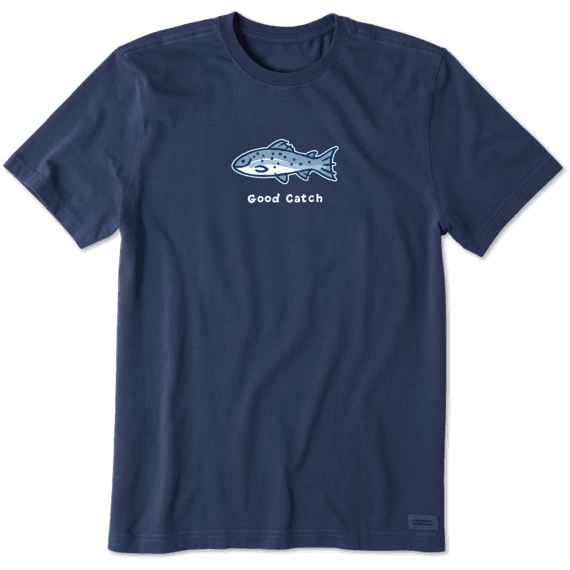 Life is Good Crusher Tee Good Catch