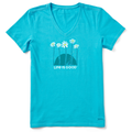 Life is Good Towering Daisies Tee