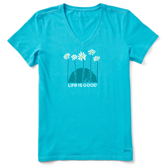 Life is Good Towering Daisies Tee