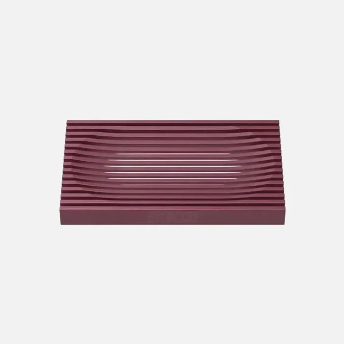 modern silicone soap dish soft glue punch-free bathroom soap holder with drain grooves non-slip design