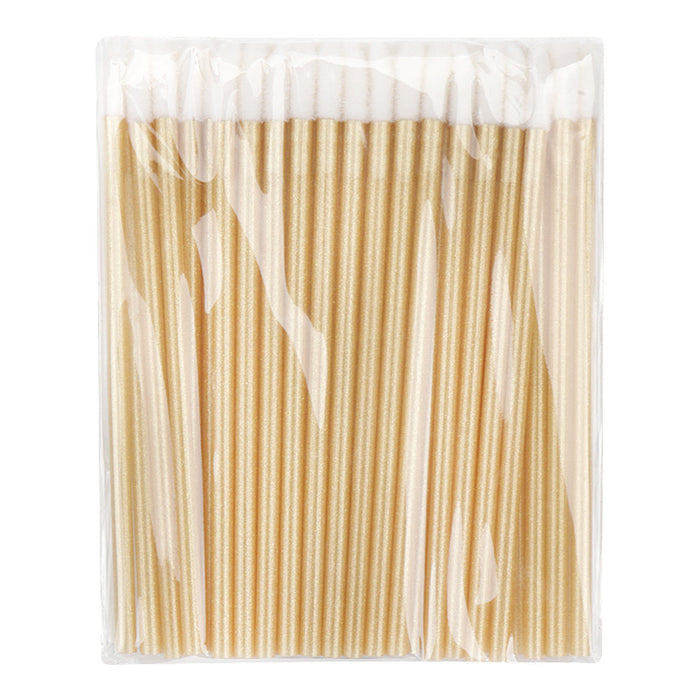 Hollow Bright Gold 50pcs