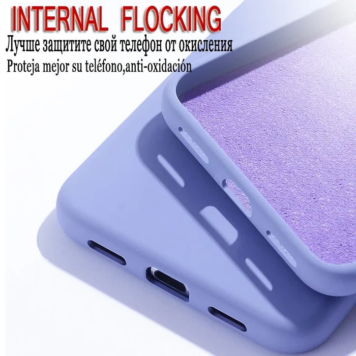Liquid Silicone Shockproof Phone Case