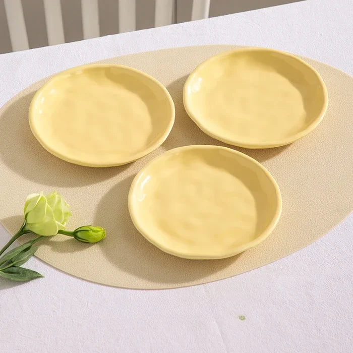 3 pcs / Yellow / Without rack