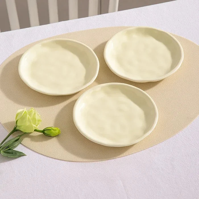3 pcs / White / Without rack