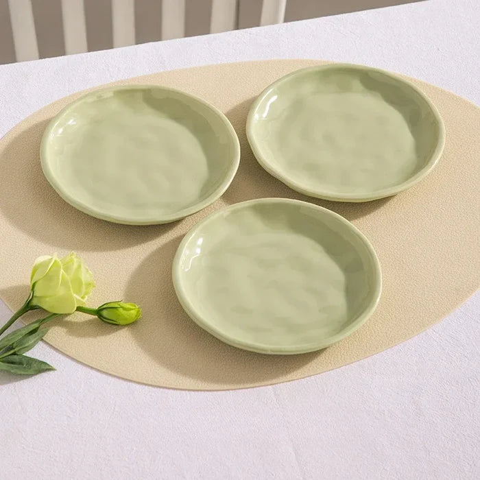 3 pcs / Green / Without rack
