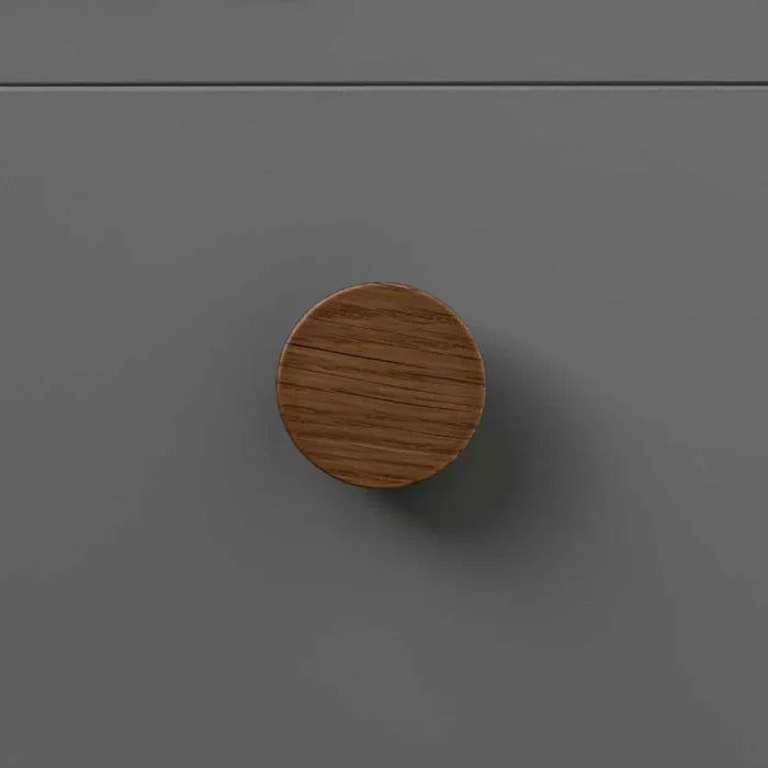 Wood Round Pull Knobs Natural Wooden Dresser Drawer Wardrobe Handle and Knobs For Cabinet Handle Furniture Hardware-Letifly Lights and Decor