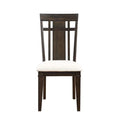 Makah Side Chair in Dark Brown (Set of 2)