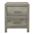 Mandan 2 Drawer Nightstand in Weathered Gray 1910GY-4