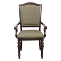 Marston Arm Chair in Dark Cherry (Set of 2) 2615DCA