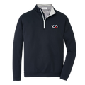 Mens Peter Millar Qtr Zip- Black
