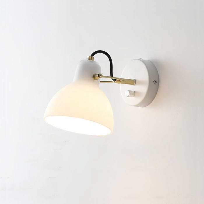 Misty Modern Glass LED Wall Light