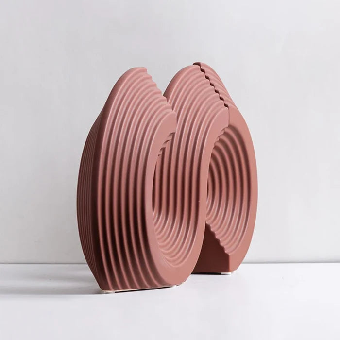 Modern Arch Bookend Crafts Nordic Style Creative Arch Bookends Art Decorations Table Accessories
