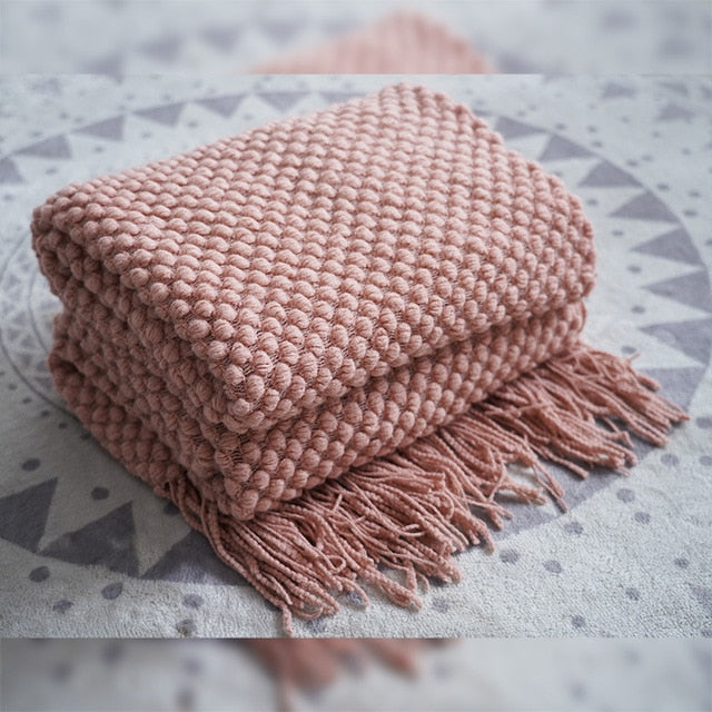 Waffle Knit / Pink