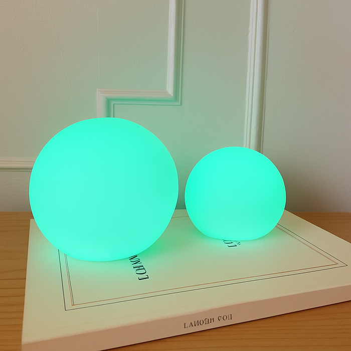 Moon Cordless LED Dimmable Orb Table Lamp with Rechargeable Batteries - Final Sale-Letifly Lights and Decor