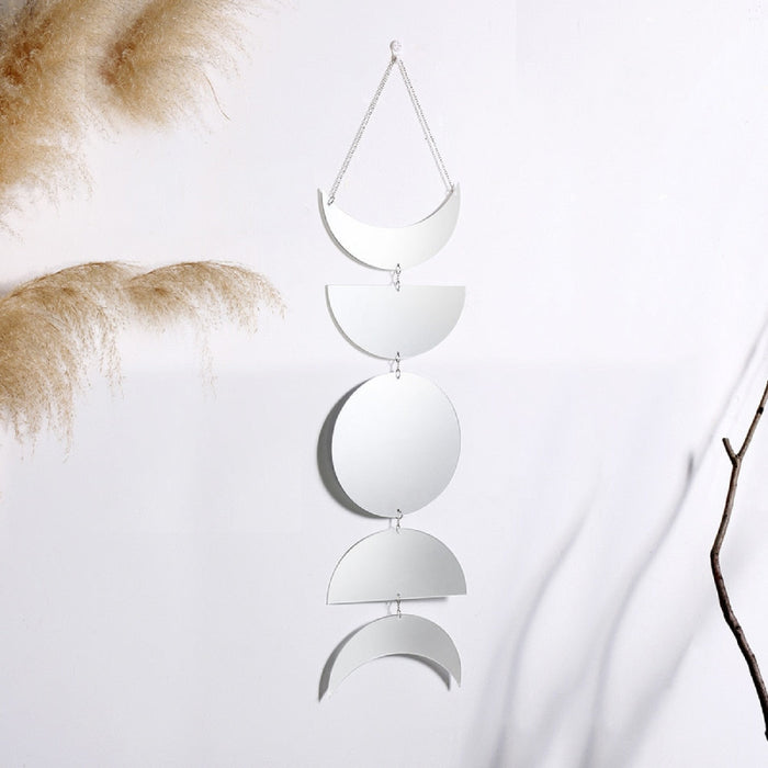 Moon Phase Mirror Wall Accent