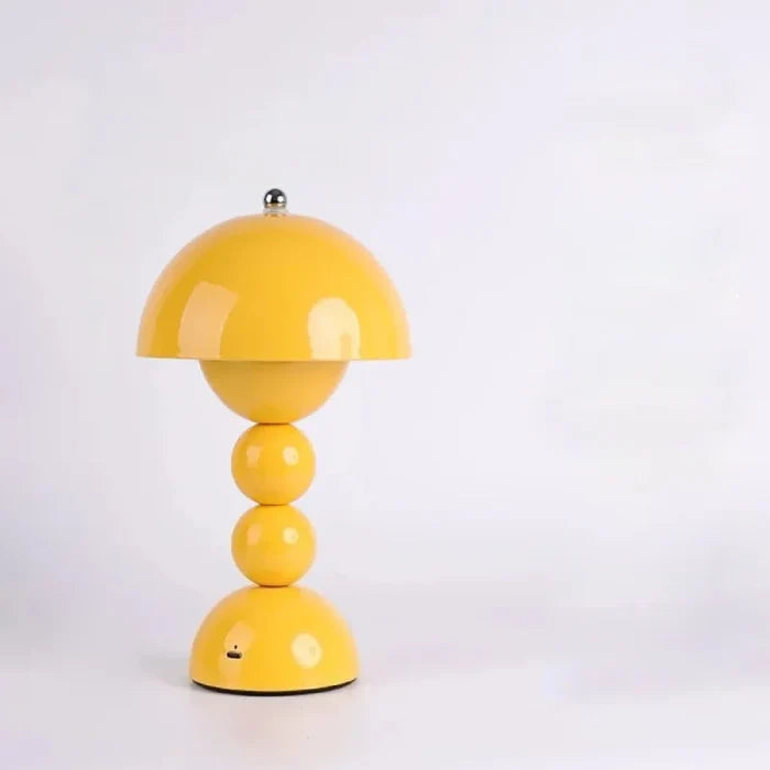Table Lamp Mushroom Bud Atmosphere Night Light Nordic Style Retro Creative Living Room Bedroom Desk Decorative Light Girl Gift-Letifly Lights and Decor