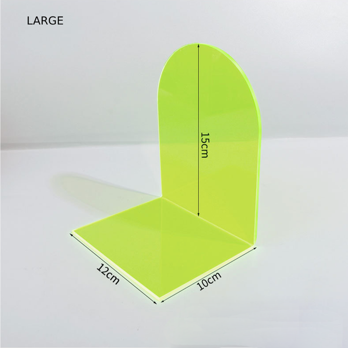 Neon Acrylic Bookends