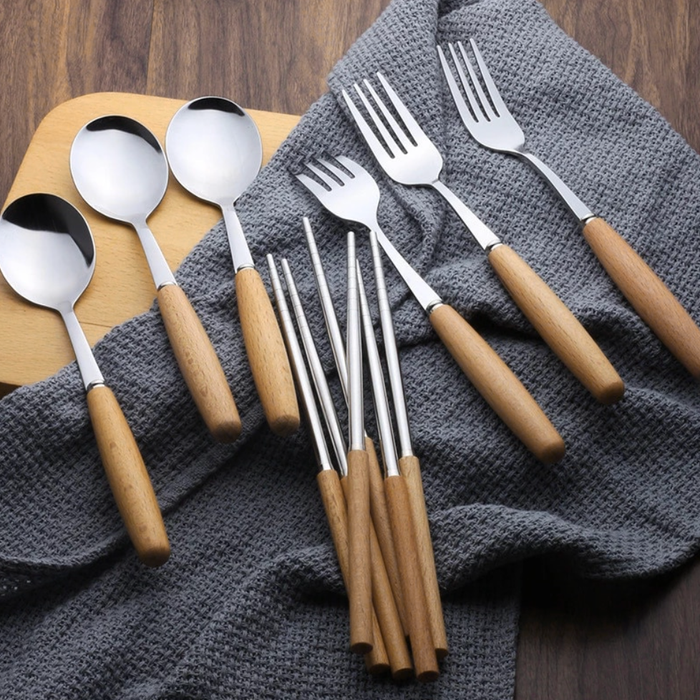 On-the-Go Flatware 2-5Pc Sets-Letifly Lights and Decor