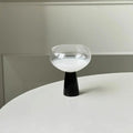 Ancient colored pillar dessert cup ins glass high footed cup champagne cup cocktail ice cream bowl dessert bowl-Letifly Lights and Decor