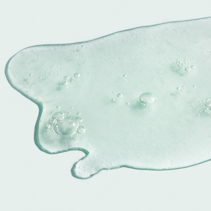 texture shot of serum on light background