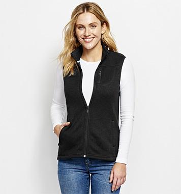 Orvis Marled Sweater Fleece Vest