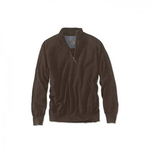 Orvis Merino Wool Zip Neck Sweater