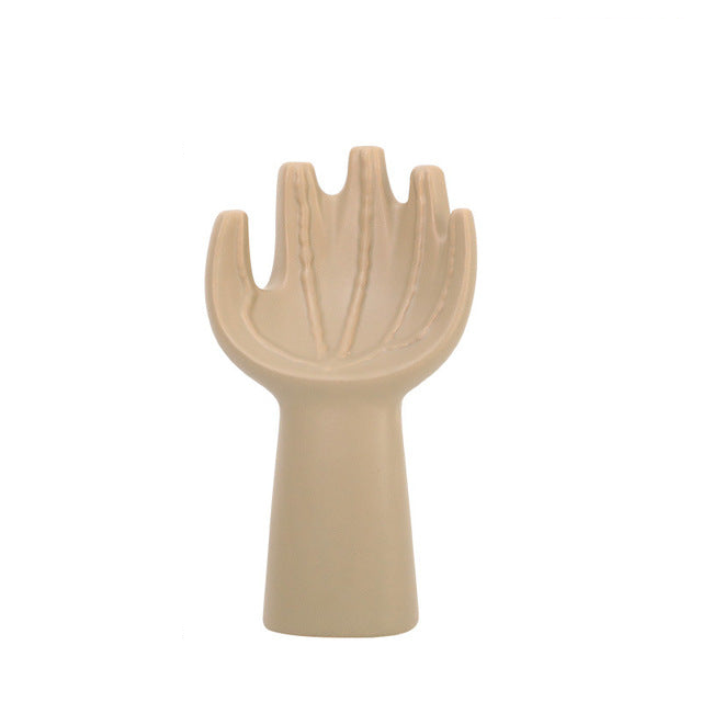 Medium Hand / Yellow Clay