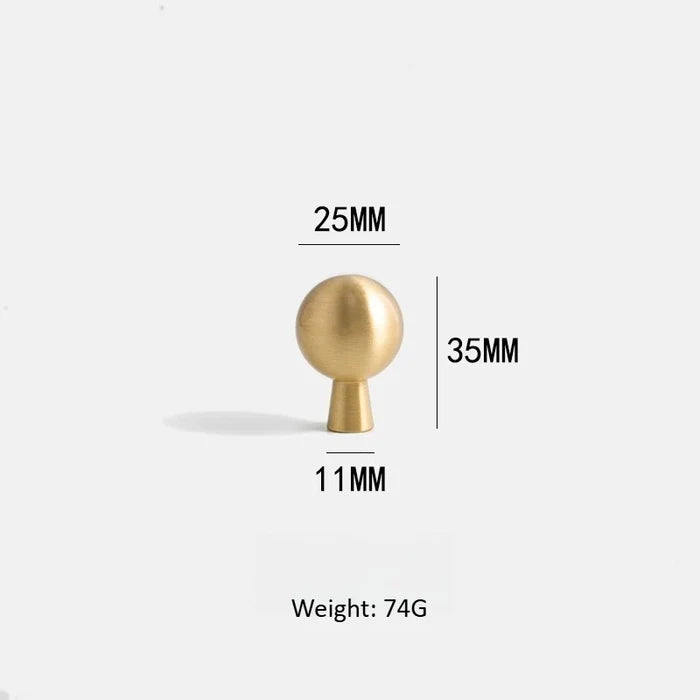 Pearl Knob / Gold