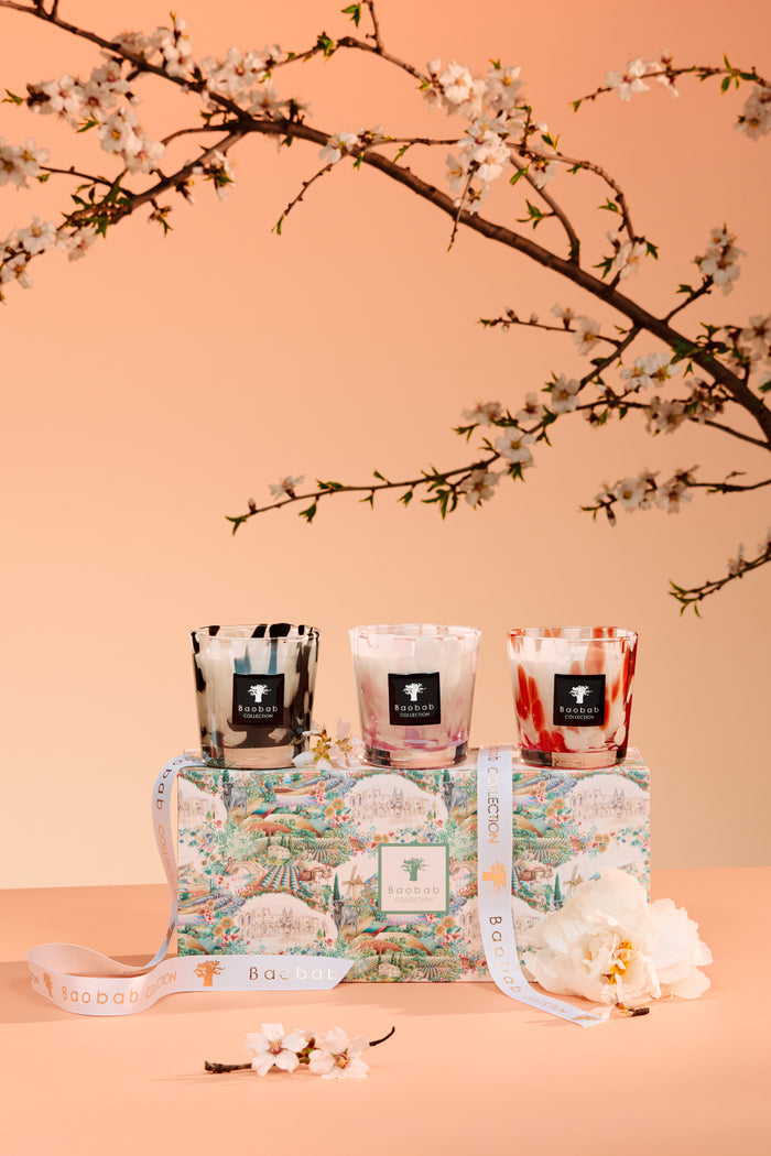 PEARLS CANDLE TRIO
