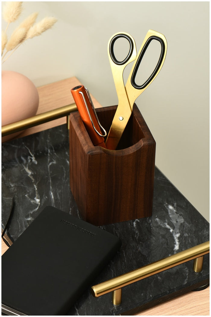 Home Office Desk Accessories in Wood Design for Desk Organizer