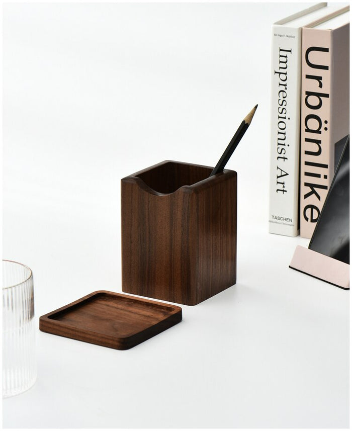 Home Office Desk Accessories in Wood Design for Desk Organizer