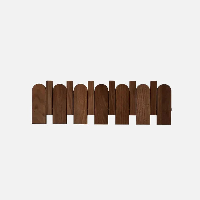 Walnut / Medium - 6 Hooks