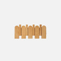 Light Brown / Small - 4 Hooks