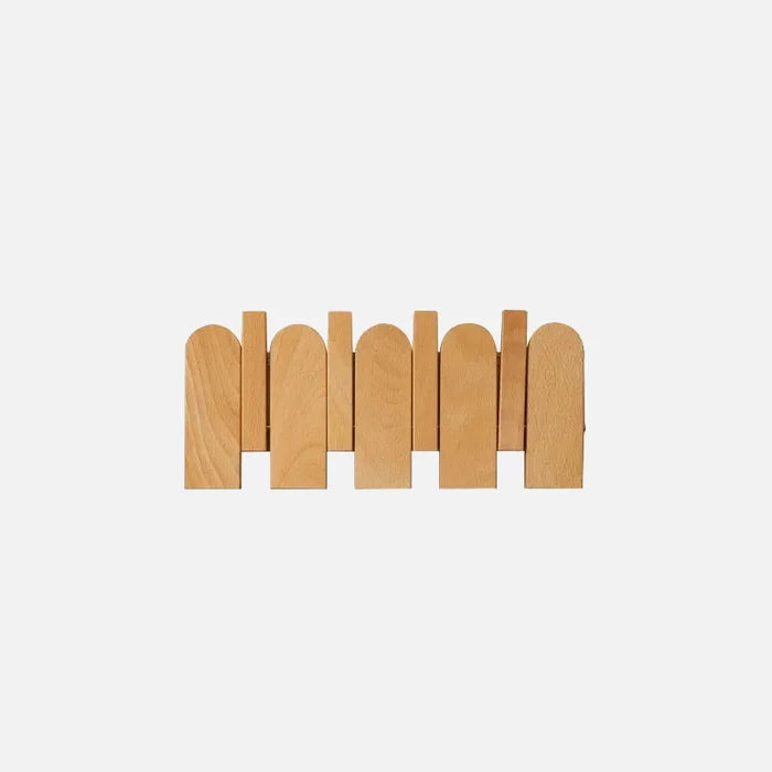 Light Brown / Small - 4 Hooks