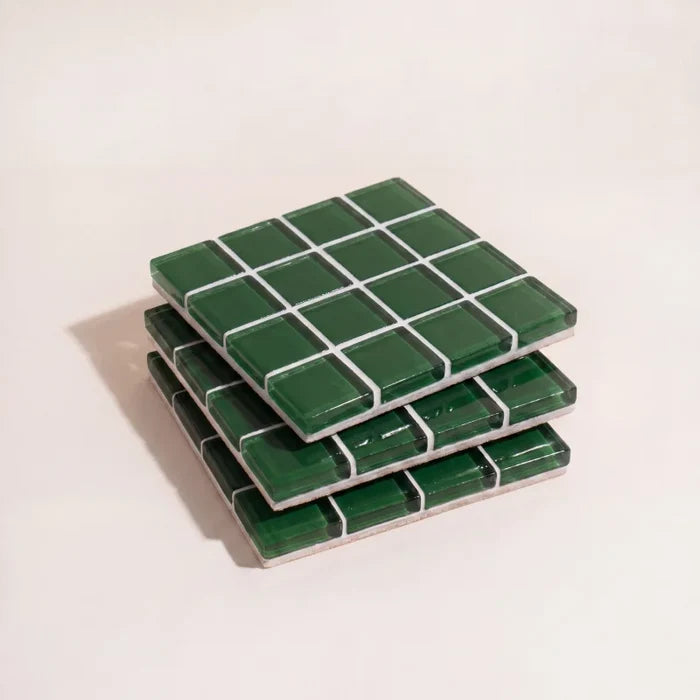 Pixel Tile Coasters-Letifly Lights and Decor