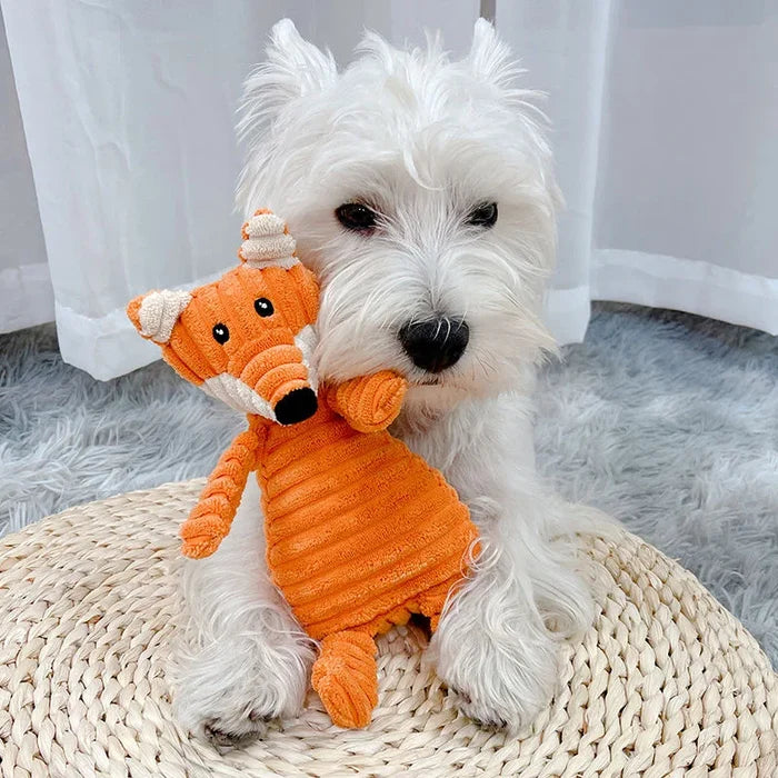 Plush Squeaky Bear Dog Toy – Soft Chew Toy for Small & Medium Dogs-Letifly Lights and Decor
