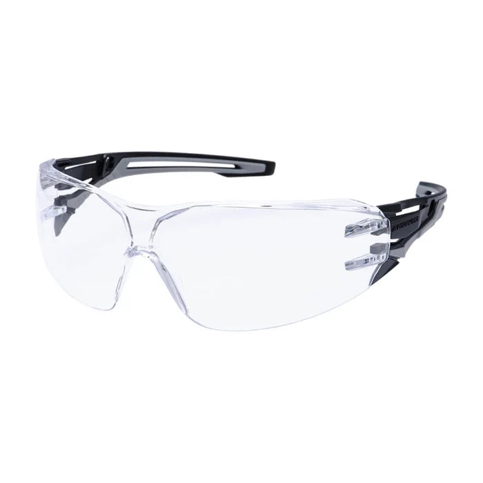 Portwest® Anthracite Wraparound Safety Glasses - PR01