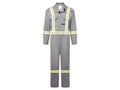 Portwest® Avenger 7 Oz Reflective Trim Flame Resistant Coverall - X Back - Gray - IAS3108