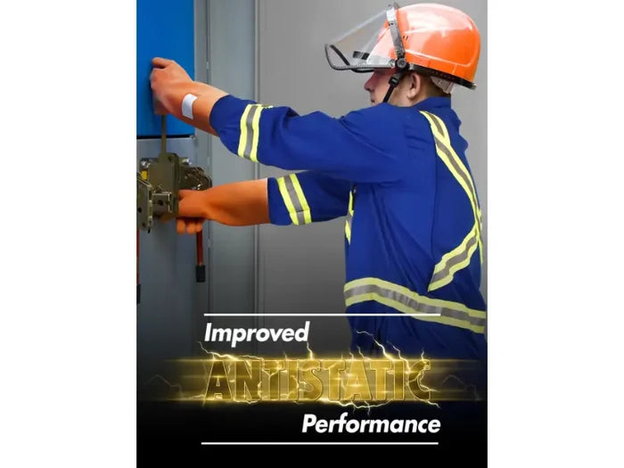 Portwest® Westex Flame Resistant DH Antistat Coverall - Royal Blue - IDHS109