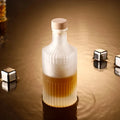 Crystal decanter whiskey airtight elegant durable barware