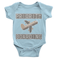 Priority Boarding Onesie - Blue