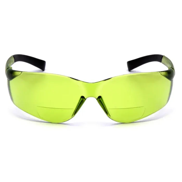 Pyramex® Ztek IR Reader - Rubber Temple Tips Safety Glasses - 2.0 Diopter