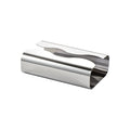 Silver Plated Stainless Steel Tissue Holder