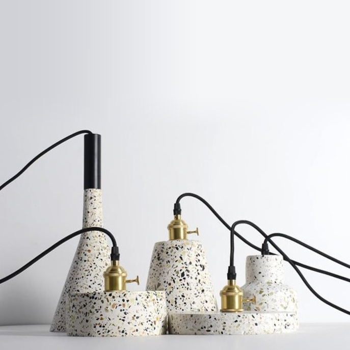 Razzi Terrazzo Pendant Light-Letifly Lights and Decor