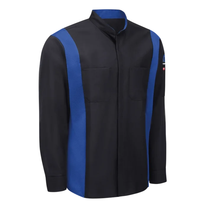 Red Kap® Mopar Men's Long Sleeve Technician Shirt with Oilblok Technology - SY36MP